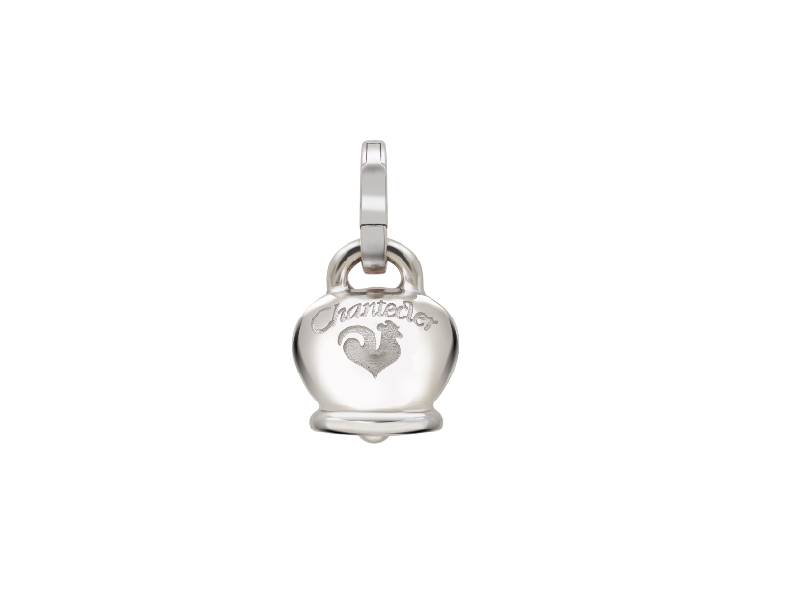 MICRO PENDANT CAMPANELLA EUROPA DONNA IN SILVER AND PINK ENAMEL ET VOILA' CHANTECLER 41349